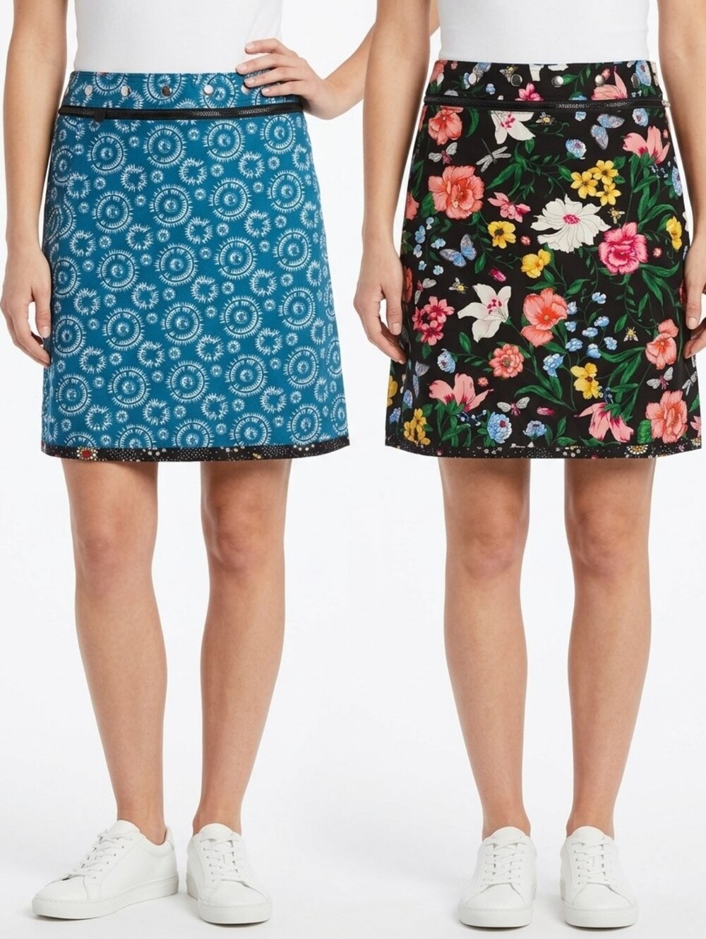 Zand Amsterdam Reversible Snap Wrap Skirt - One Size